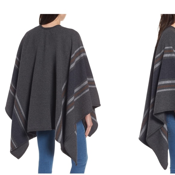 Frye Addison Stripe Wool Wrap - Picture 3 of 6